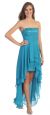 Main image of Elegant High-Low Prom Dress with Asymmetrical Hem