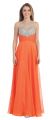 Rhinestones Mesh Bust Long Prom Pageant Dress in an alternative picture