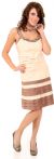 Main image of Two Tone Cascading Layered Pleated Prom Dress
