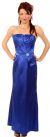 Main image of Shimmering Strapless Evening Dress with Waist Applique