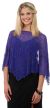 Main image of Round Neck Beaded Poncho Shawl