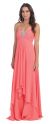 Main image of Strapless Rhinestone Bust Long Formal Bridesmaid Dress 