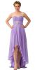 Main image of Strapless Rhinestones Waist Hi-Low Formal Party Dress 