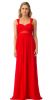 Main image of Sweetheart Neck Pleated Bust Long Bridesmaid Dress