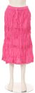 Main image of Knee Length Crinkled Pink Skirt
