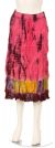 Main image of Tie & Dye Crinkled Pink Multi Skirt