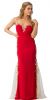 Main image of Sweetheart Neck Lace & Mesh Embellishments Long Prom Dress