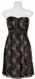 Main image of Strapless Zig-Zag Party Dress
