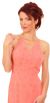 Beaded Formal Full Length Evening Dress in closeup