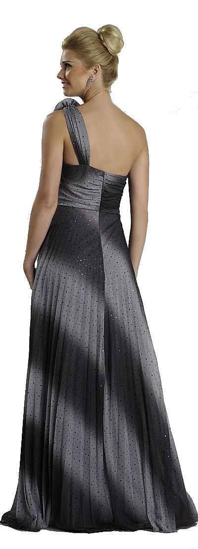 two tone evening gowns
