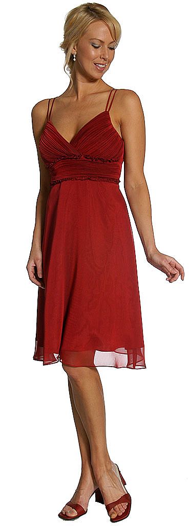 shirred chiffon