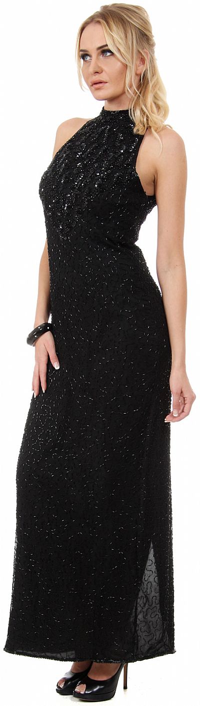 turtle neck gown styles