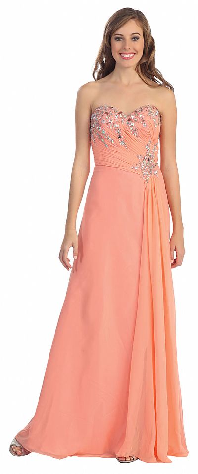 Strapless Dress Small Bust 6